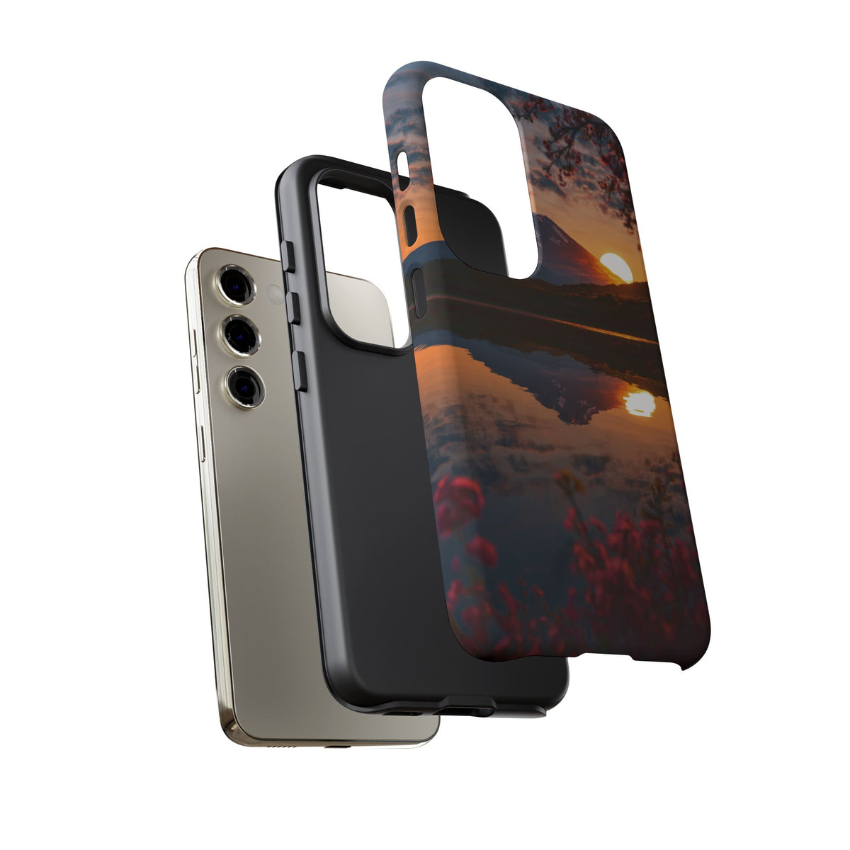 Fuji Golden Reflection Samsung Galaxy Tough Phone Case