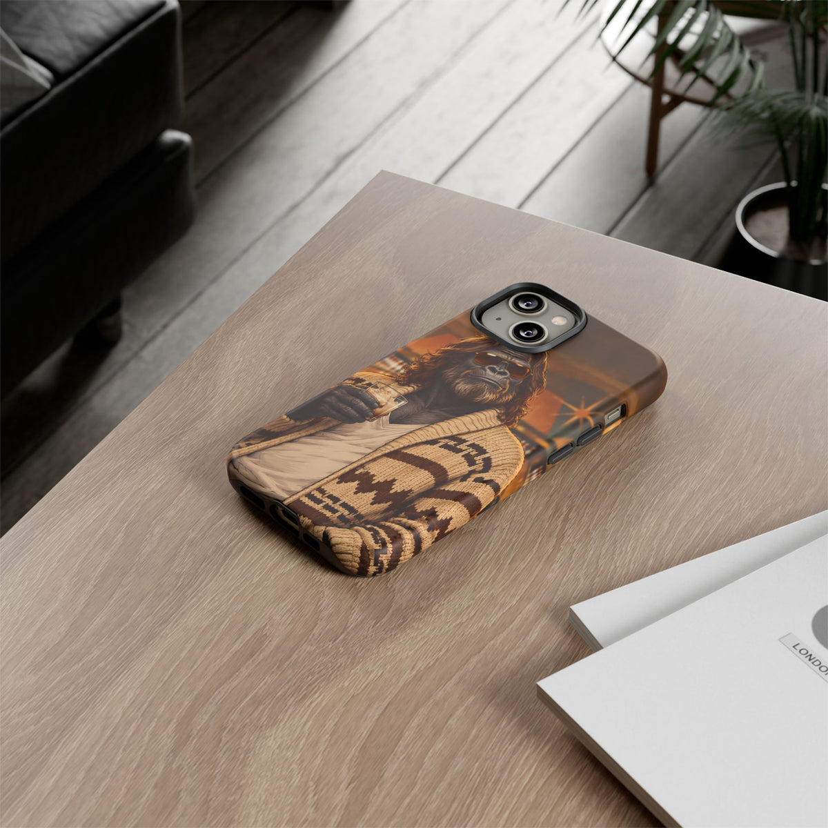 Cardigan Gorilla iPhone Tough Case | The Primate Abides