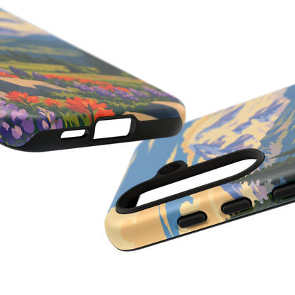 Mount Rainier — Meadow Radiance Samsung Galaxy Tough Case