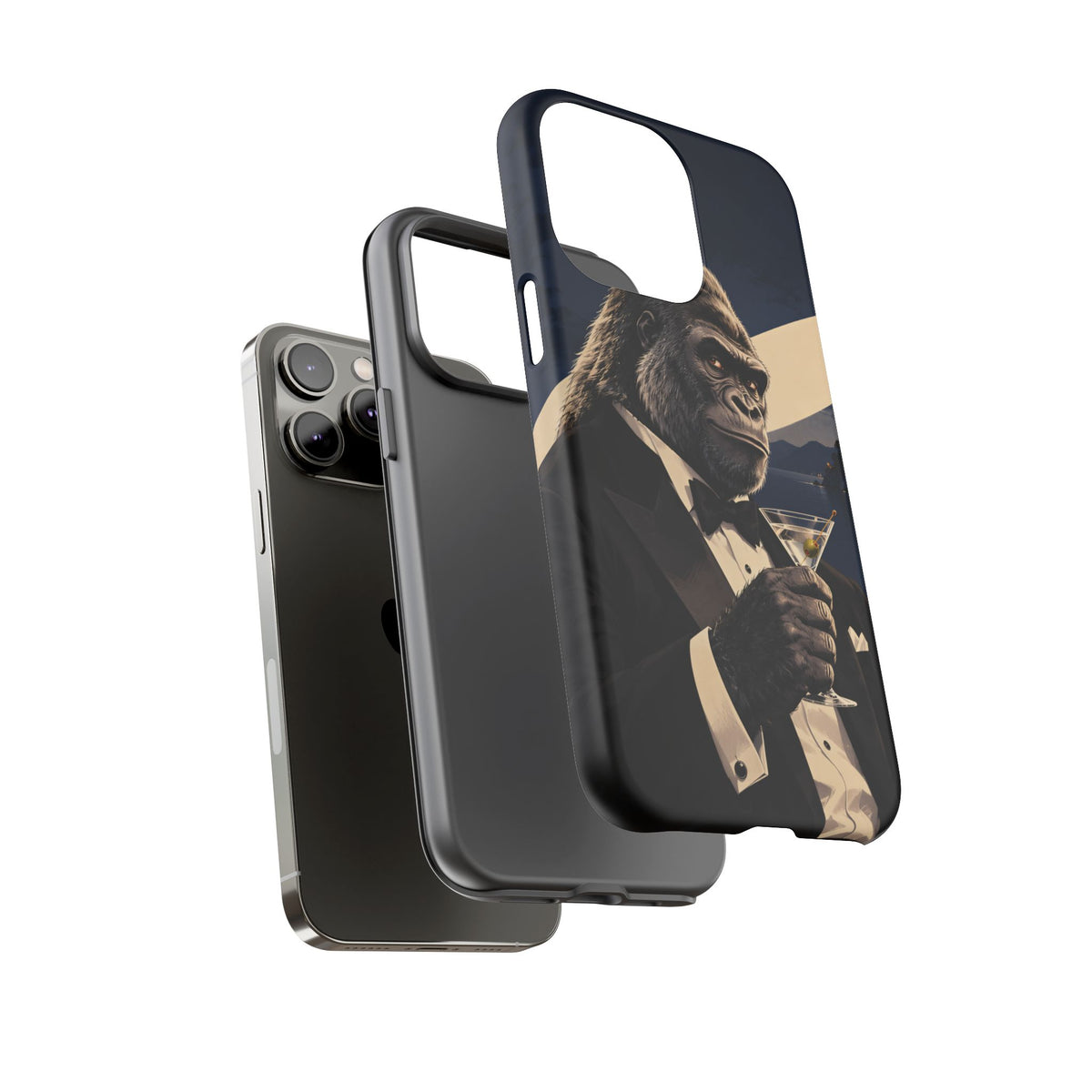 Tuxedo Gorilla iPhone Tough Case | License to Peel