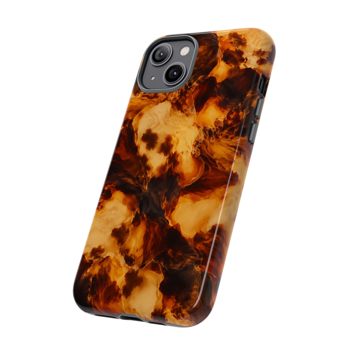 Amber Marble iPhone Tough Case | Amber Mosaic