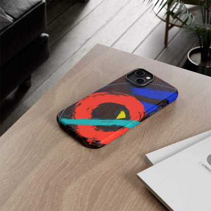 After Hours iPhone Tough Case | Abstract Orbital Art