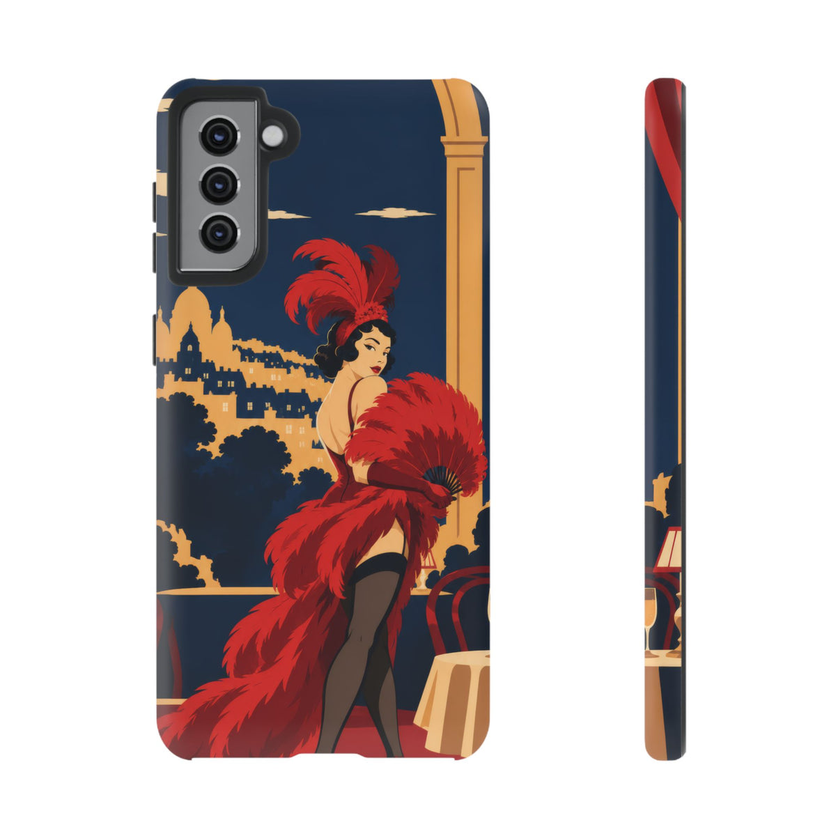 Moulin Rouge Dancer — Velvet Encore Samsung Galaxy Tough Case | cabaret dancer
