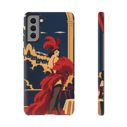Moulin Rouge Dancer — Velvet Encore Samsung Galaxy Tough Case | cabaret dancer