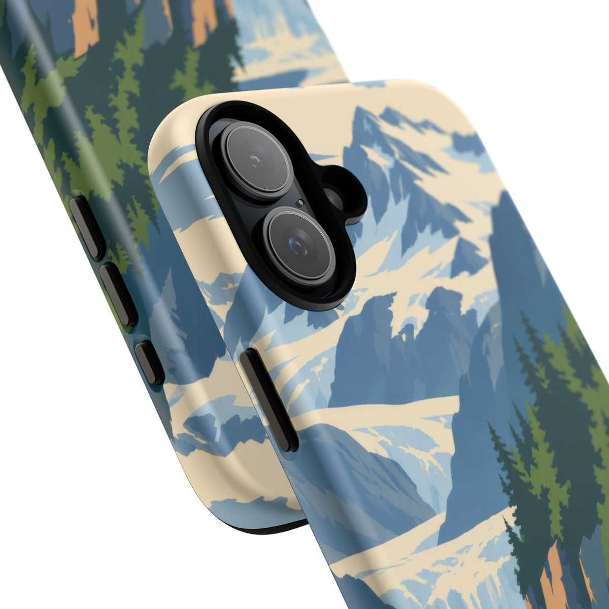Glacier Bay — Fjord Silence iPhone Tough Case
