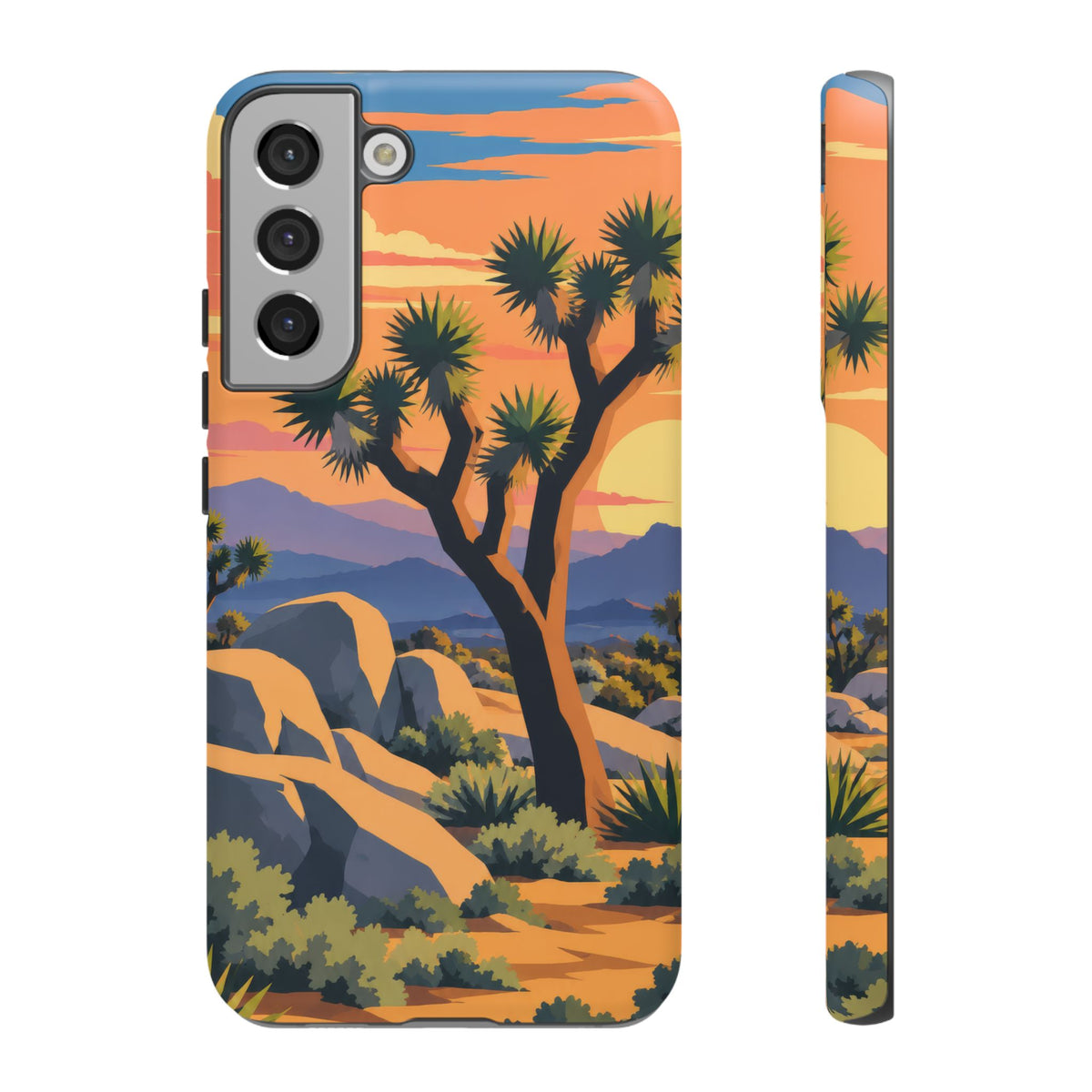 Joshua Tree — Desert Silhouettes Samsung Galaxy Tough Case