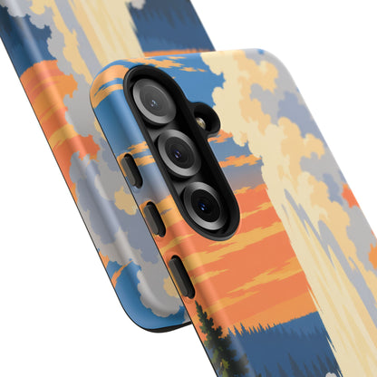Yellowstone — Geyser Dawn Samsung Galaxy Tough Case