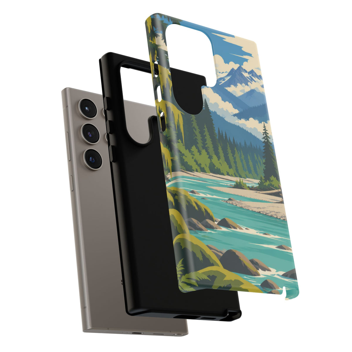 Hoh Rain Forest — Rivergreen Samsung Galaxy Tough Case