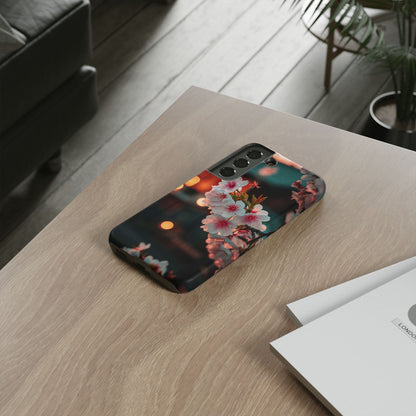 Kyoto Blossom Lanterns Samsung Galaxy Tough Phone Case