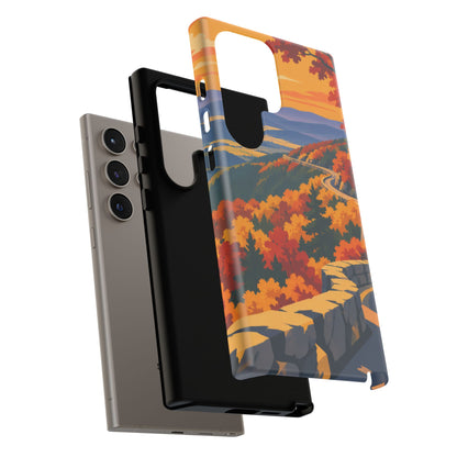 Skyline Drive — Overlook Gold Samsung Galaxy Tough Case