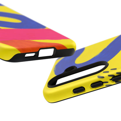 Offbeat Samsung Galaxy Tough Case | Abstract Color Block Art