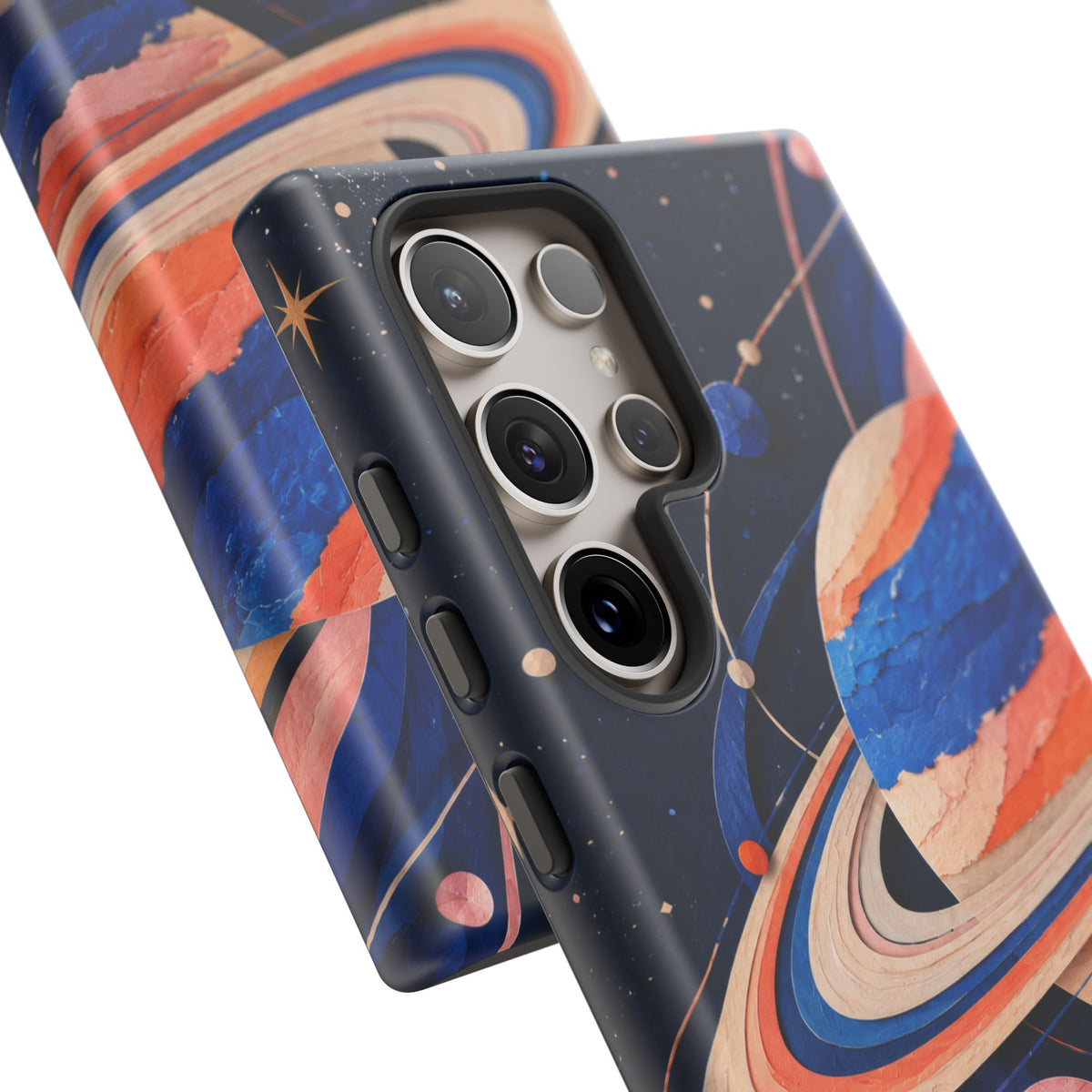 Cosmic Cut Paper Samsung Galaxy Tough Case | modern space