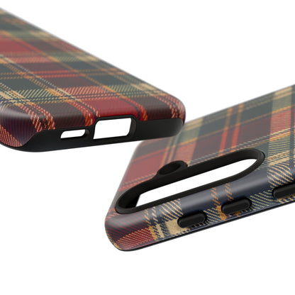 Highland Holiday Samsung Galaxy Tough Case | christmas plaid
