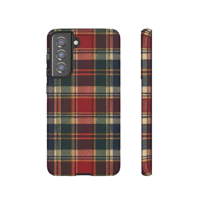 Highland Holiday Samsung Galaxy Tough Case | christmas plaid