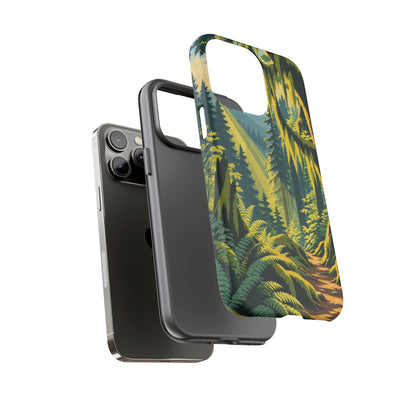 Hoh Rain Forest — Mosslight iPhone Tough Case
