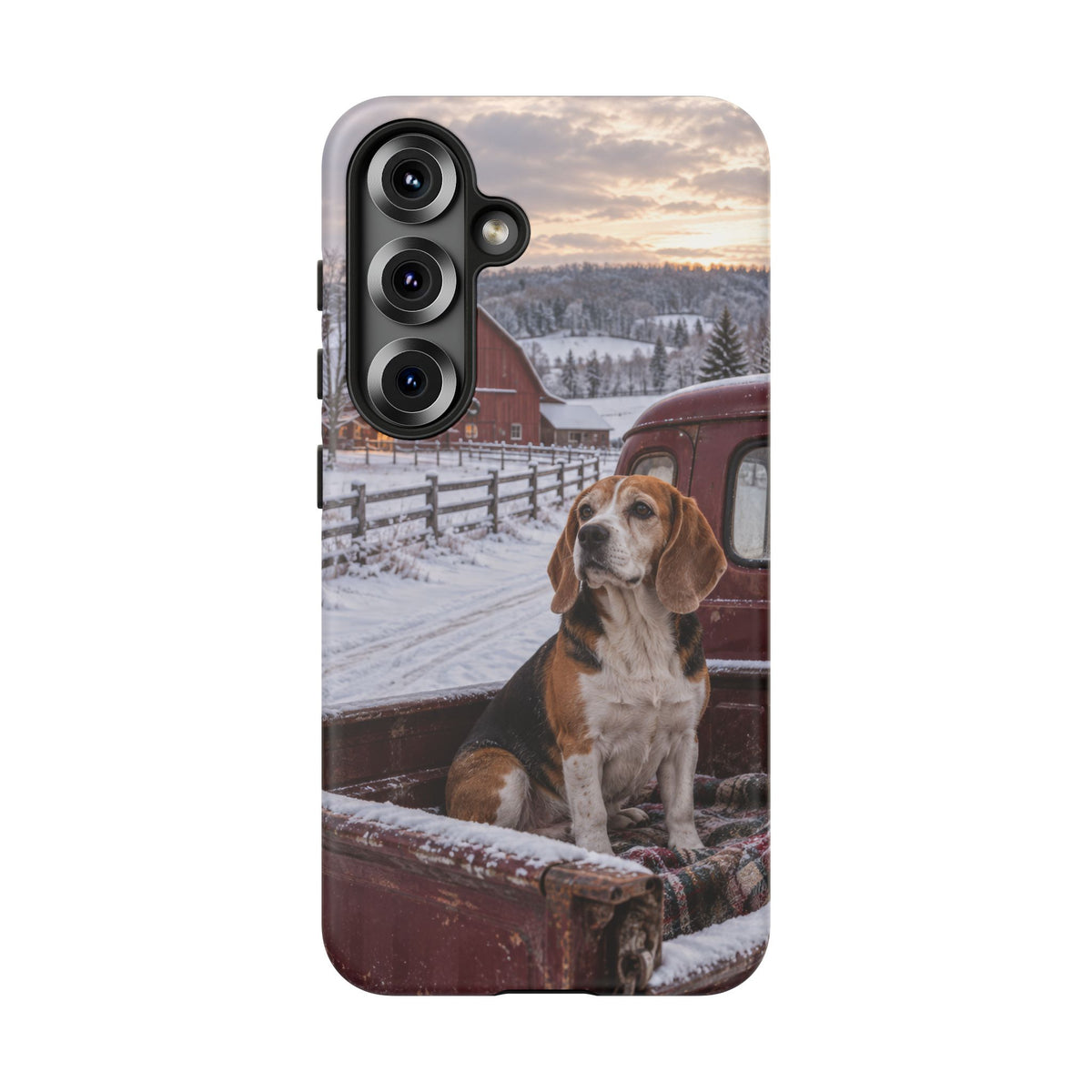 Winter Farm Watch Samsung Galaxy Tough Case | beagle
