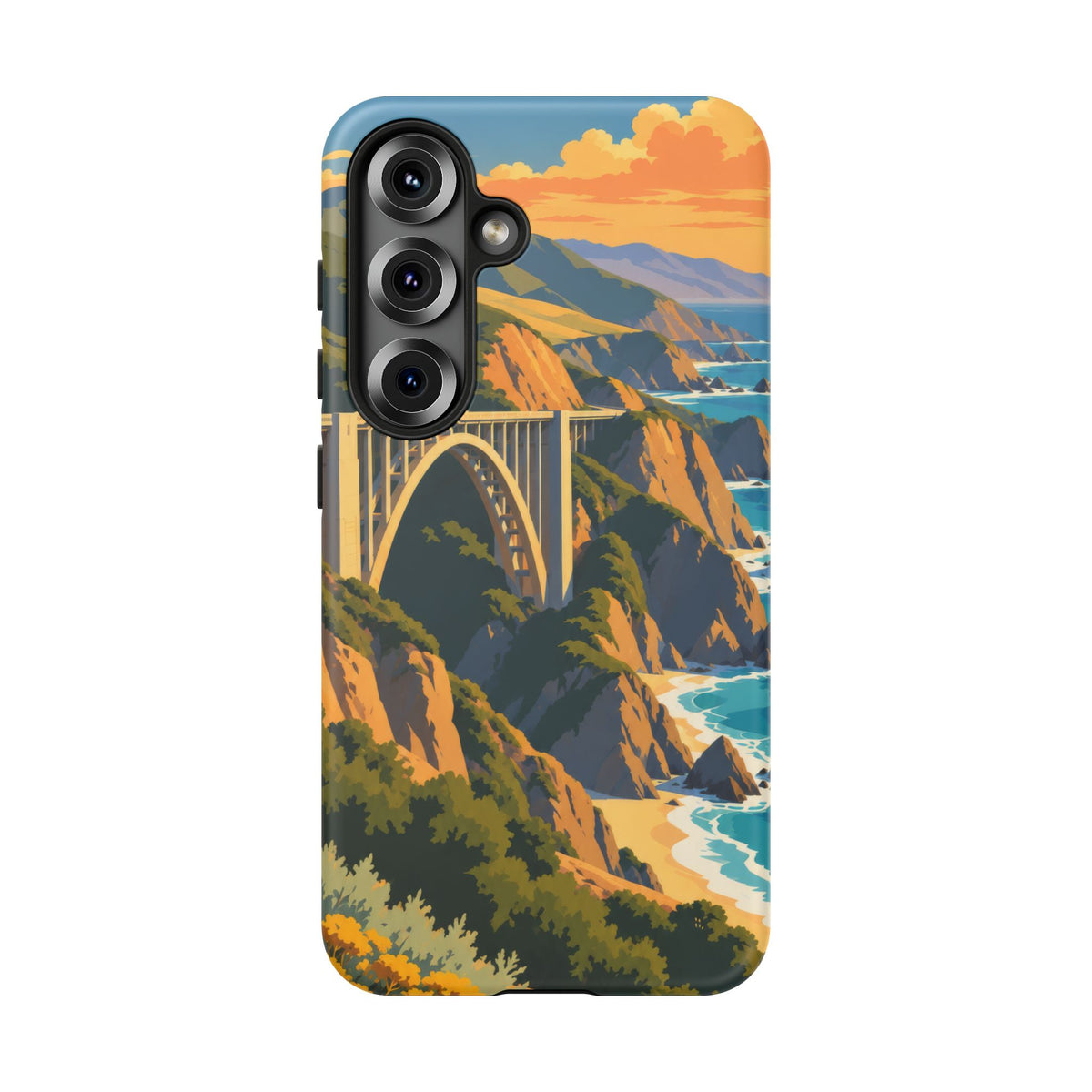 Big Sur — Coastal Arc Samsung Galaxy Tough Case