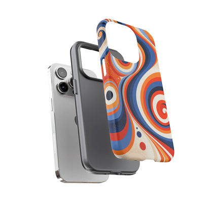 Electric Orbit iPhone Tough Phone Case