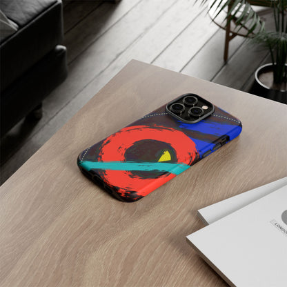 After Hours iPhone Tough Case | Abstract Orbital Art