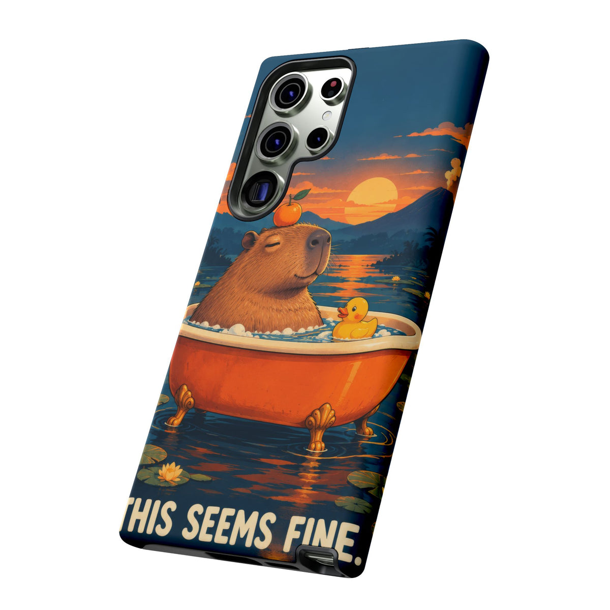 Minor Inconvenience Samsung Galaxy Tough Case | funny capybara