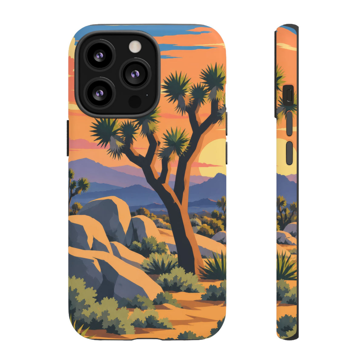 Joshua Tree — Desert Silhouettes iPhone Tough Case