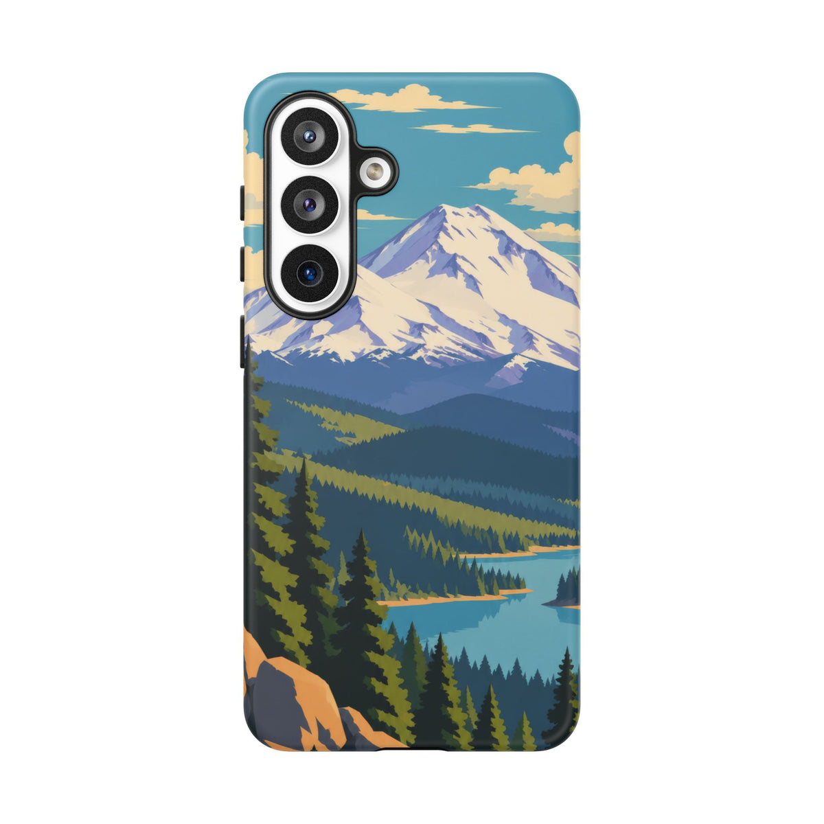 Mount Shasta — Snowlight Samsung Galaxy Tough Case