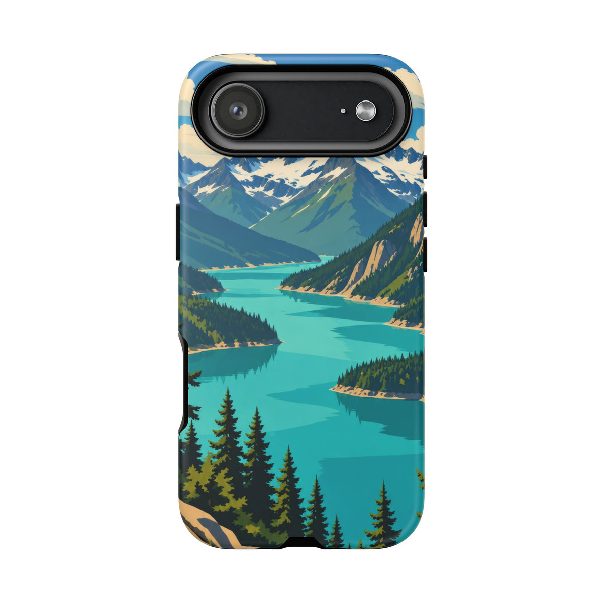 Cascades — Diablo Blue iPhone Tough Case
