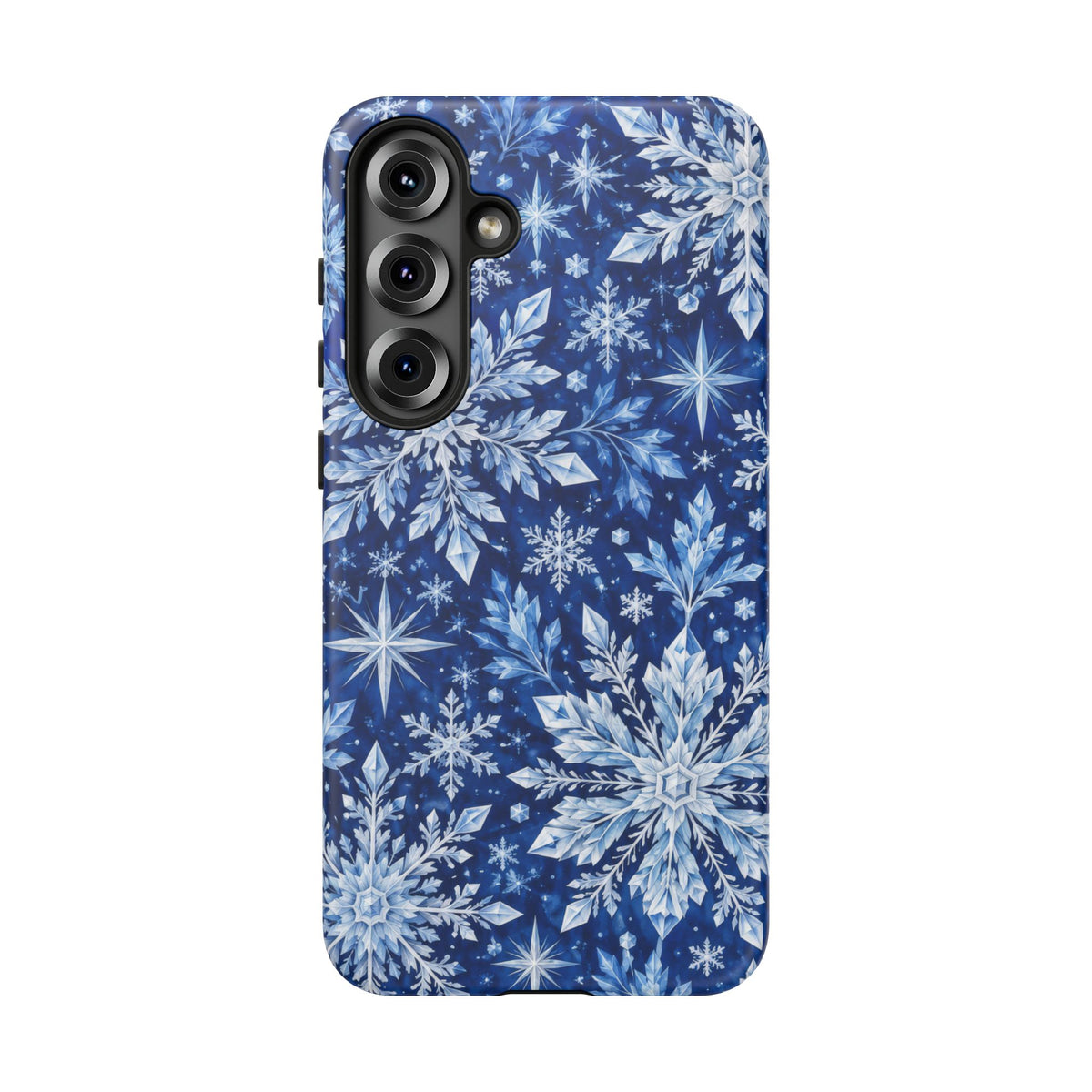 Frosted Midnight Samsung Galaxy Tough Case | snowflake