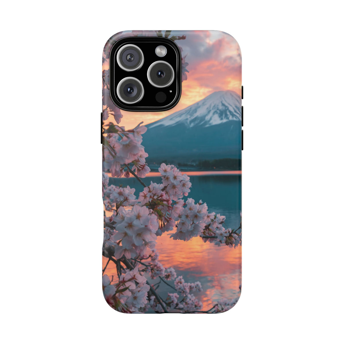 Fuji Petal Reflection iPhone Tough Phone Case