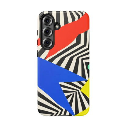 Broken Signal Samsung Galaxy Tough Case | Optical Stripe Art