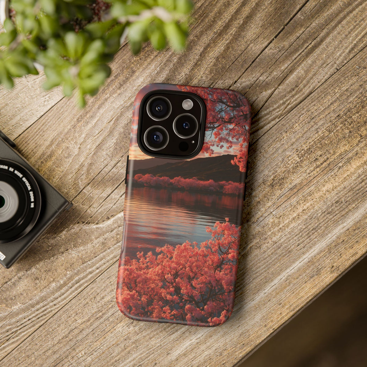 Blossom Shore iPhone Tough Phone Case