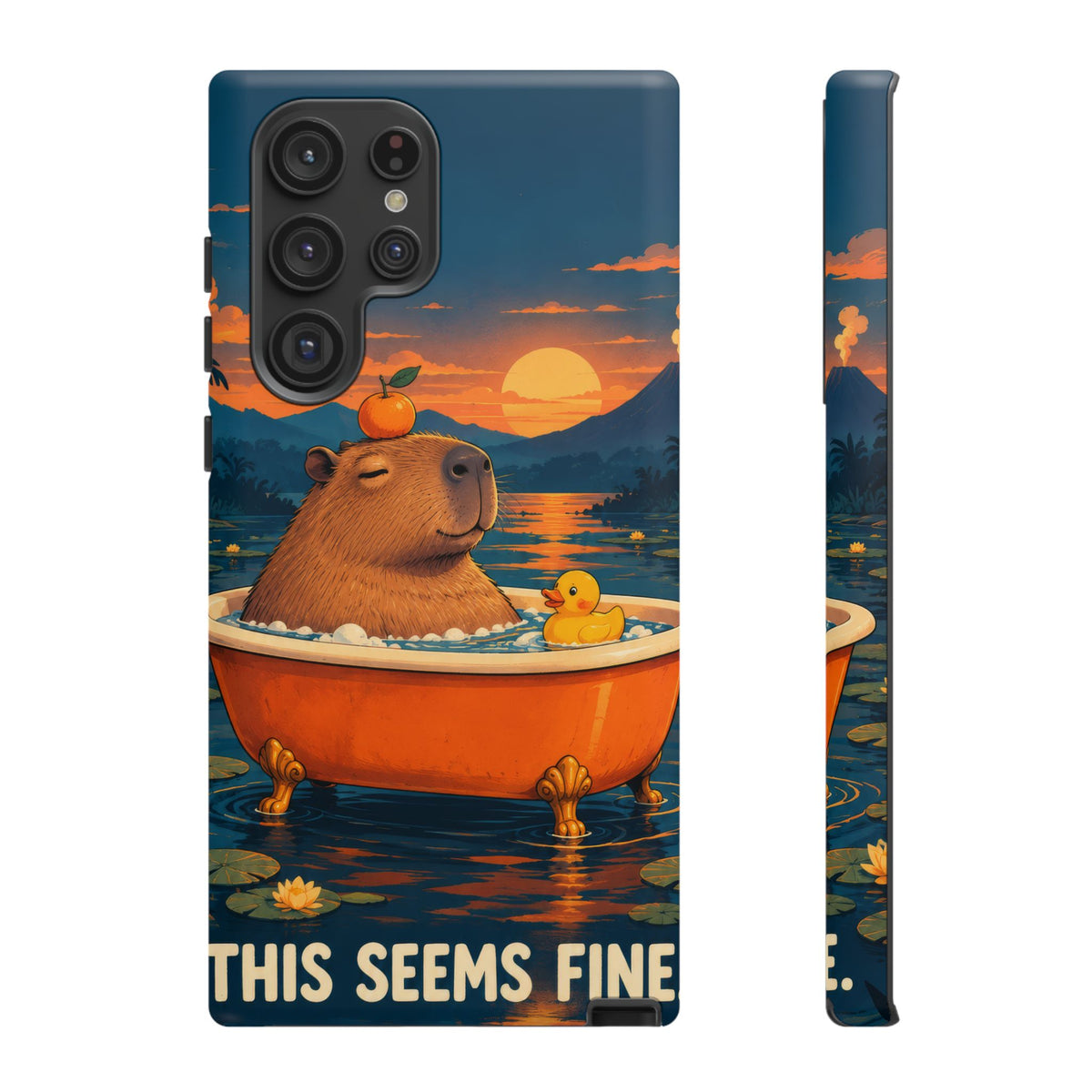 Minor Inconvenience Samsung Galaxy Tough Case | funny capybara