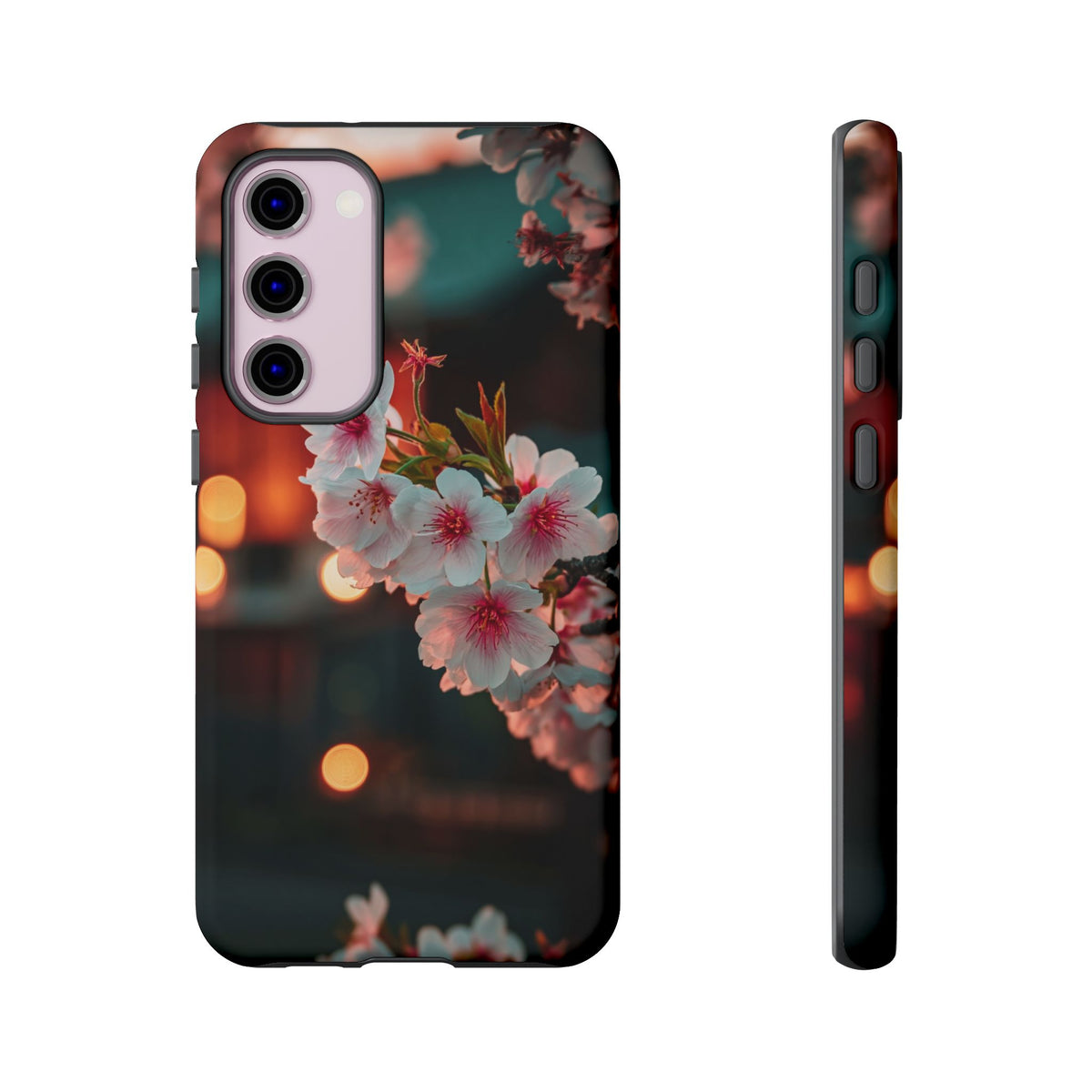 Kyoto Blossom Lanterns Samsung Galaxy Tough Phone Case