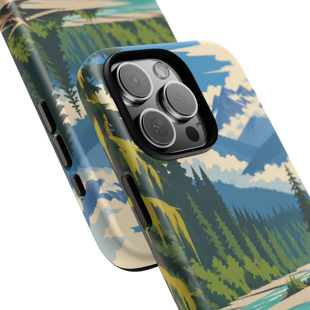 Hoh Rain Forest — Rivergreen iPhone Tough Case