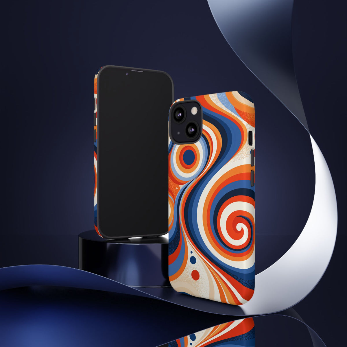 Electric Orbit iPhone Tough Phone Case