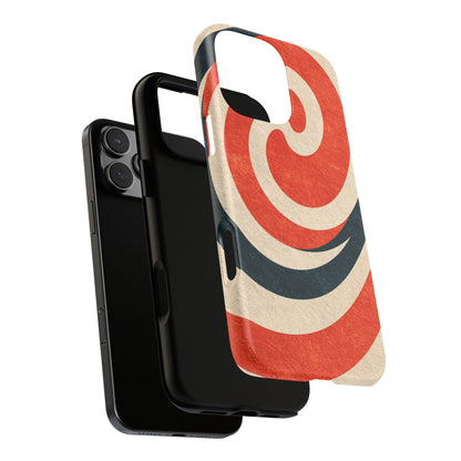 Ember Spiral iPhone Tough Phone Case