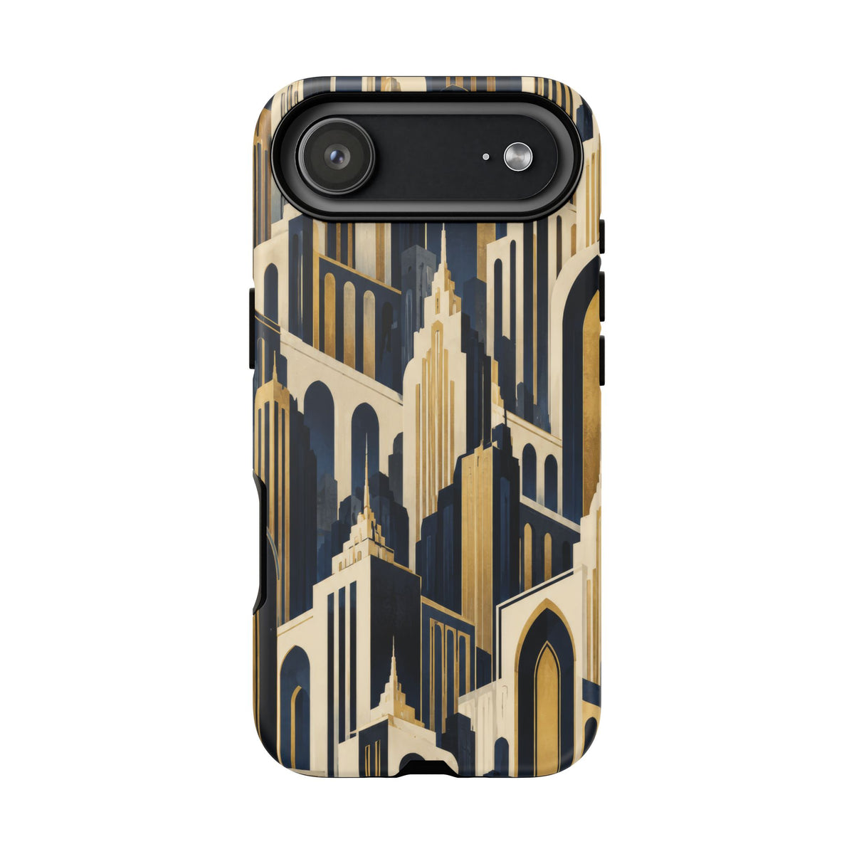 Midnight Metropolis iPhone Tough Case | art deco