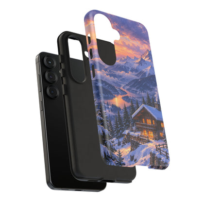 Alpine Hearth Samsung Galaxy Tough Case | winter cabin