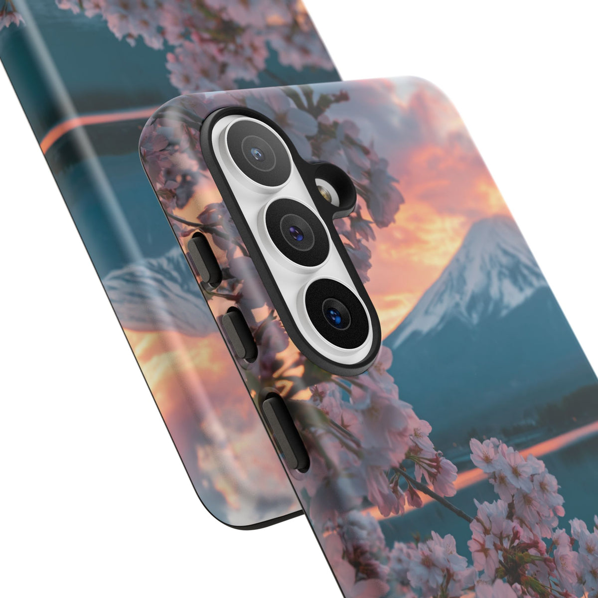 Fuji Petal Reflection Samsung Galaxy Tough Phone Case
