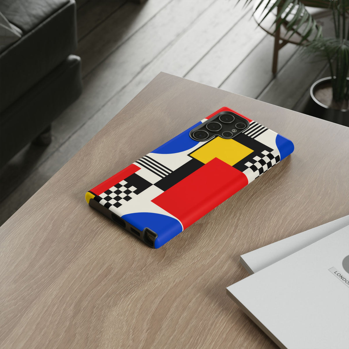 Primary Frequency Samsung Galaxy Tough Case | Primary Color Geometry