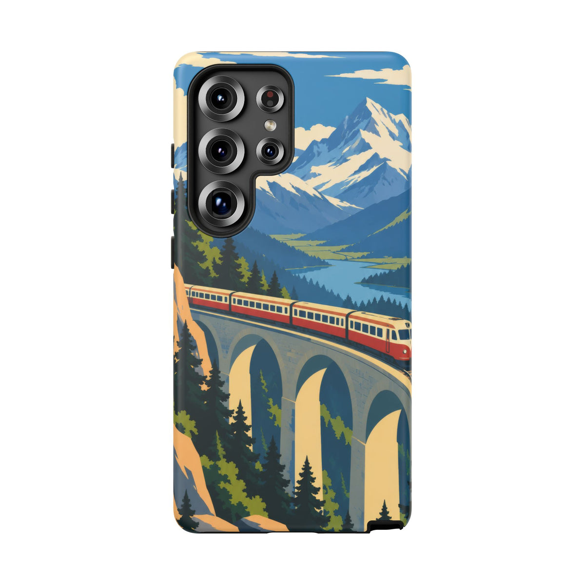 Travel by Train — Alpine Express Samsung Galaxy Tough Case | train travel