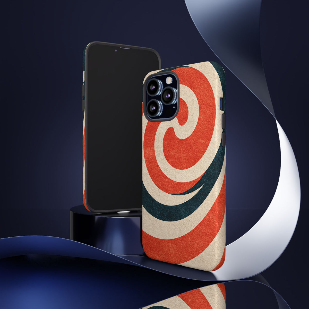 Ember Spiral iPhone Tough Phone Case