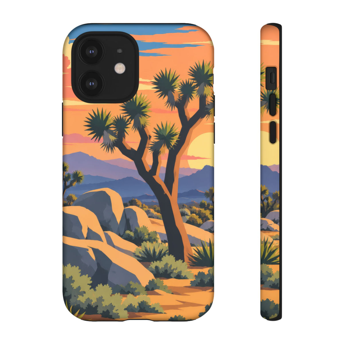 Joshua Tree — Desert Silhouettes iPhone Tough Case