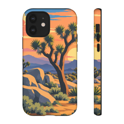 Joshua Tree — Desert Silhouettes iPhone Tough Case