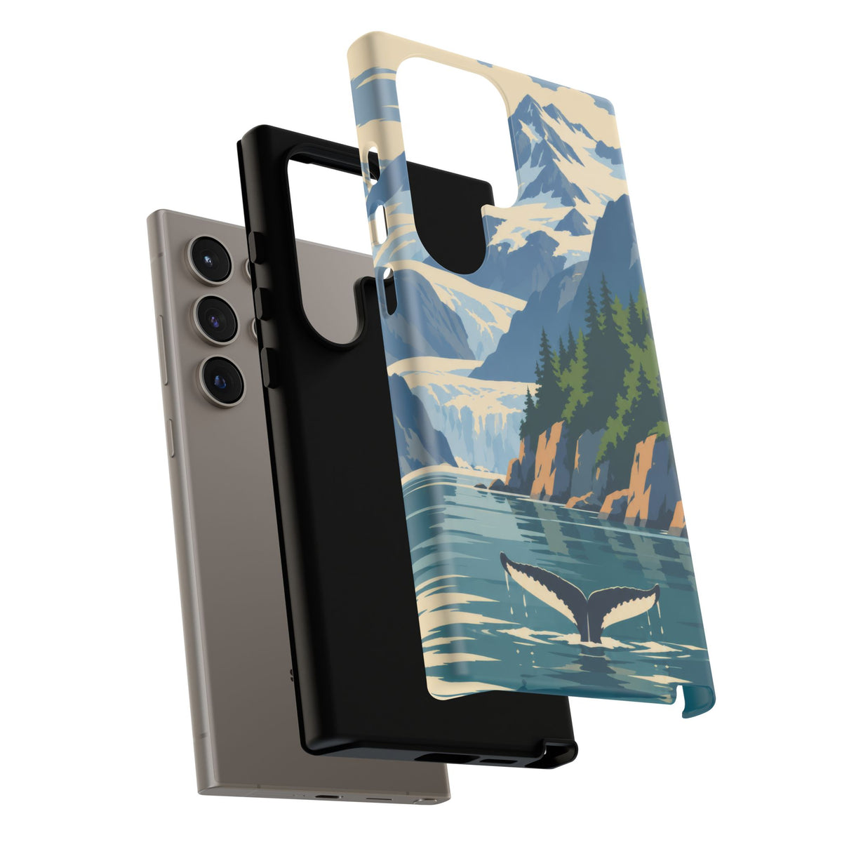 Glacier Bay — Fjord Silence Samsung Galaxy Tough Case