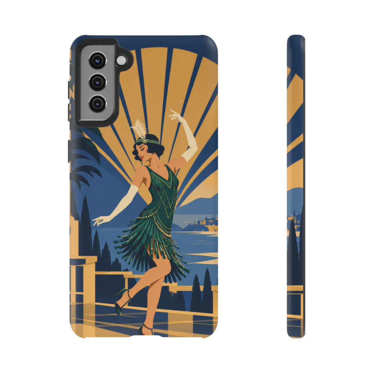 1920s Flapper — Jazz After Dark Samsung Galaxy Tough Case