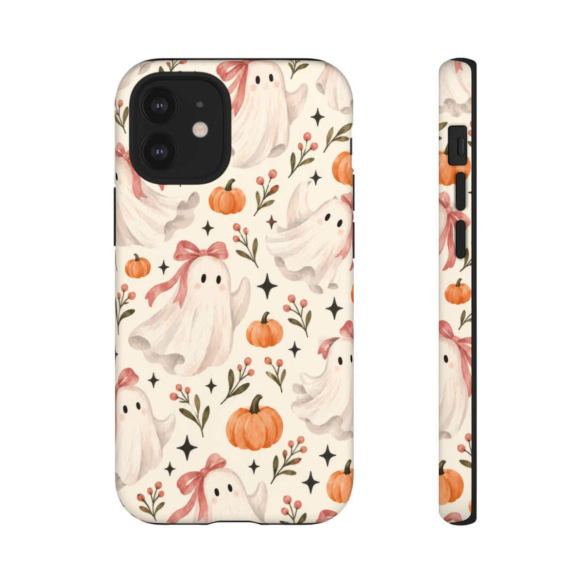 Blush Boo Social iPhone Tough Case | cute ghost