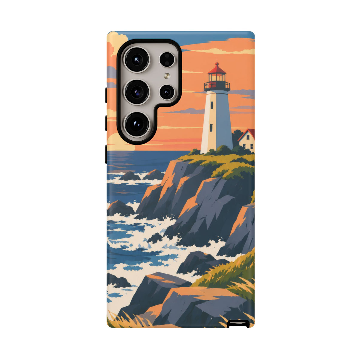 Lighthouse — Atlantic Beacon Samsung Galaxy Tough Case