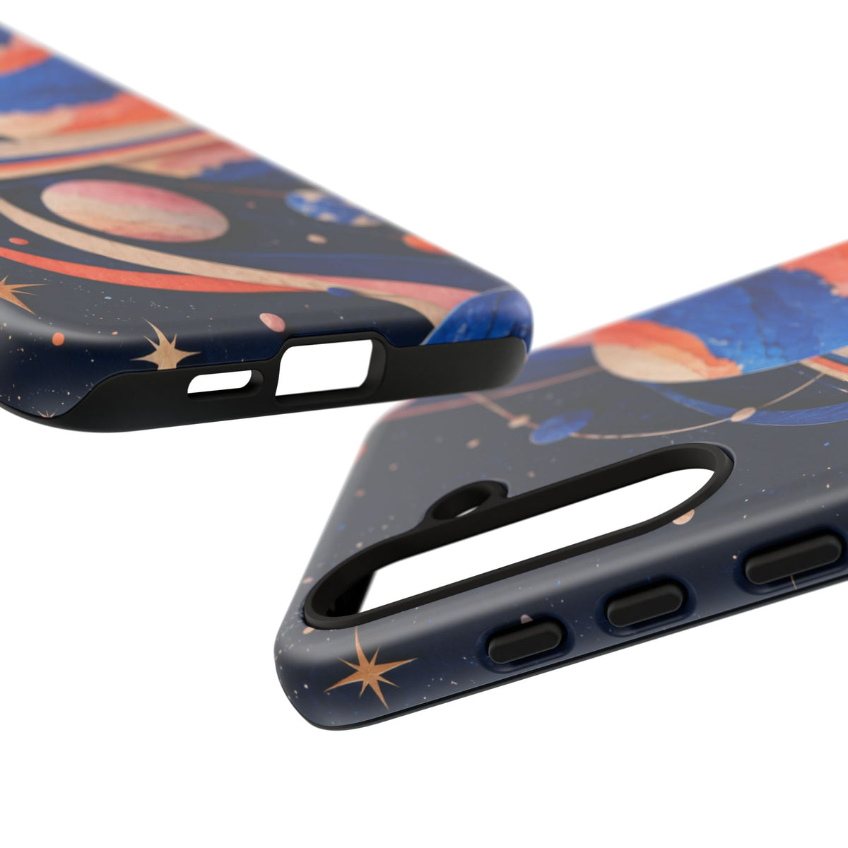 Cosmic Cut Paper Samsung Galaxy Tough Case | modern space