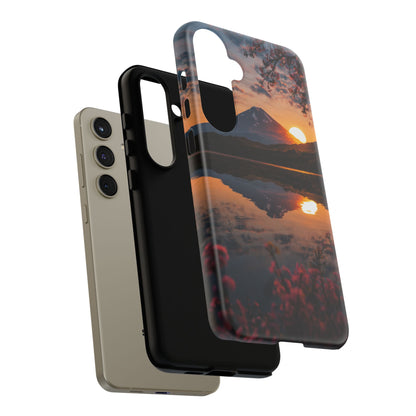 Fuji Golden Reflection Samsung Galaxy Tough Phone Case